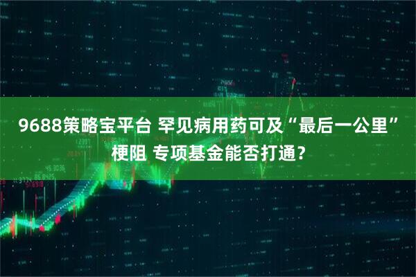 9688策略宝平台 罕见病用药可及“最后一公里”梗阻 专项基金能否打通？